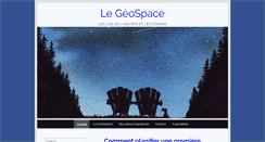 Desktop Screenshot of geospace-online.com