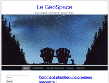 Tablet Screenshot of geospace-online.com